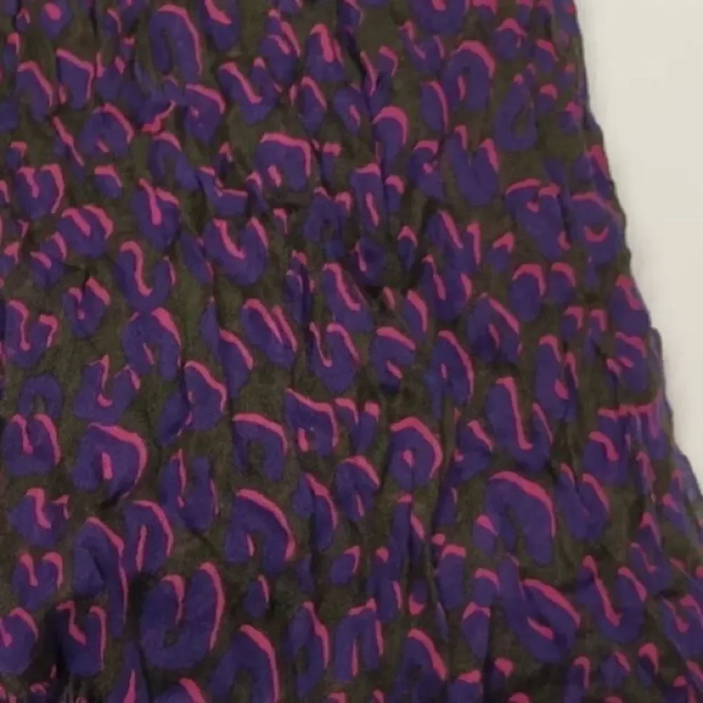 Auth Louis Vuitton Stephan Spouse Ltd Edition Violet Leopard Cashmere Silk Shawl